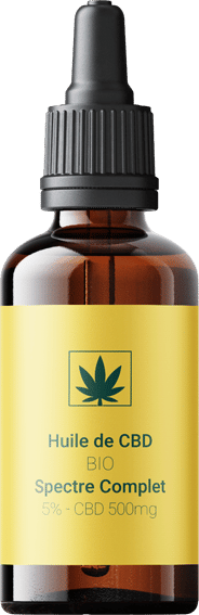 Huile CBD Bio 5%