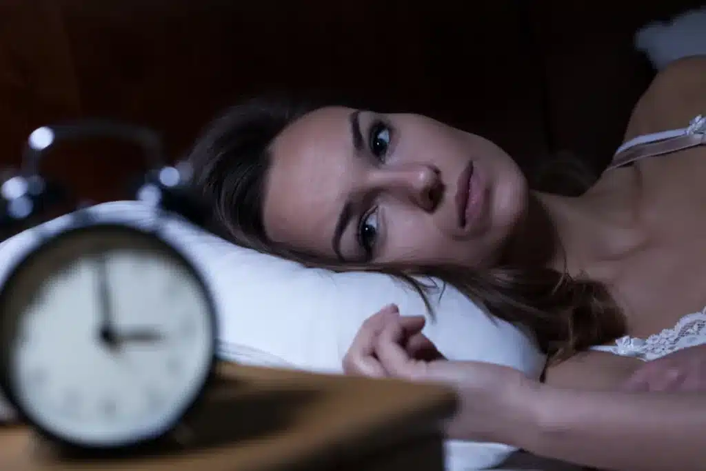 personne souffrant de troubles du sommeil